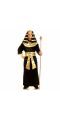 Costume da Faraone oro e nero